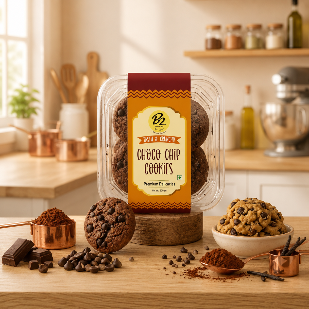 B2 Premium Choco Chip Cookies